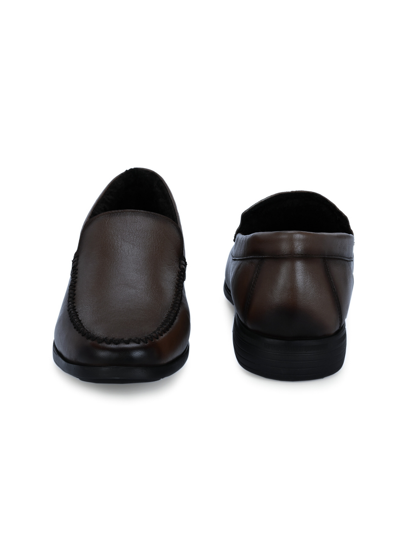 Dante Brown Formal Slip-on Shoes For Men