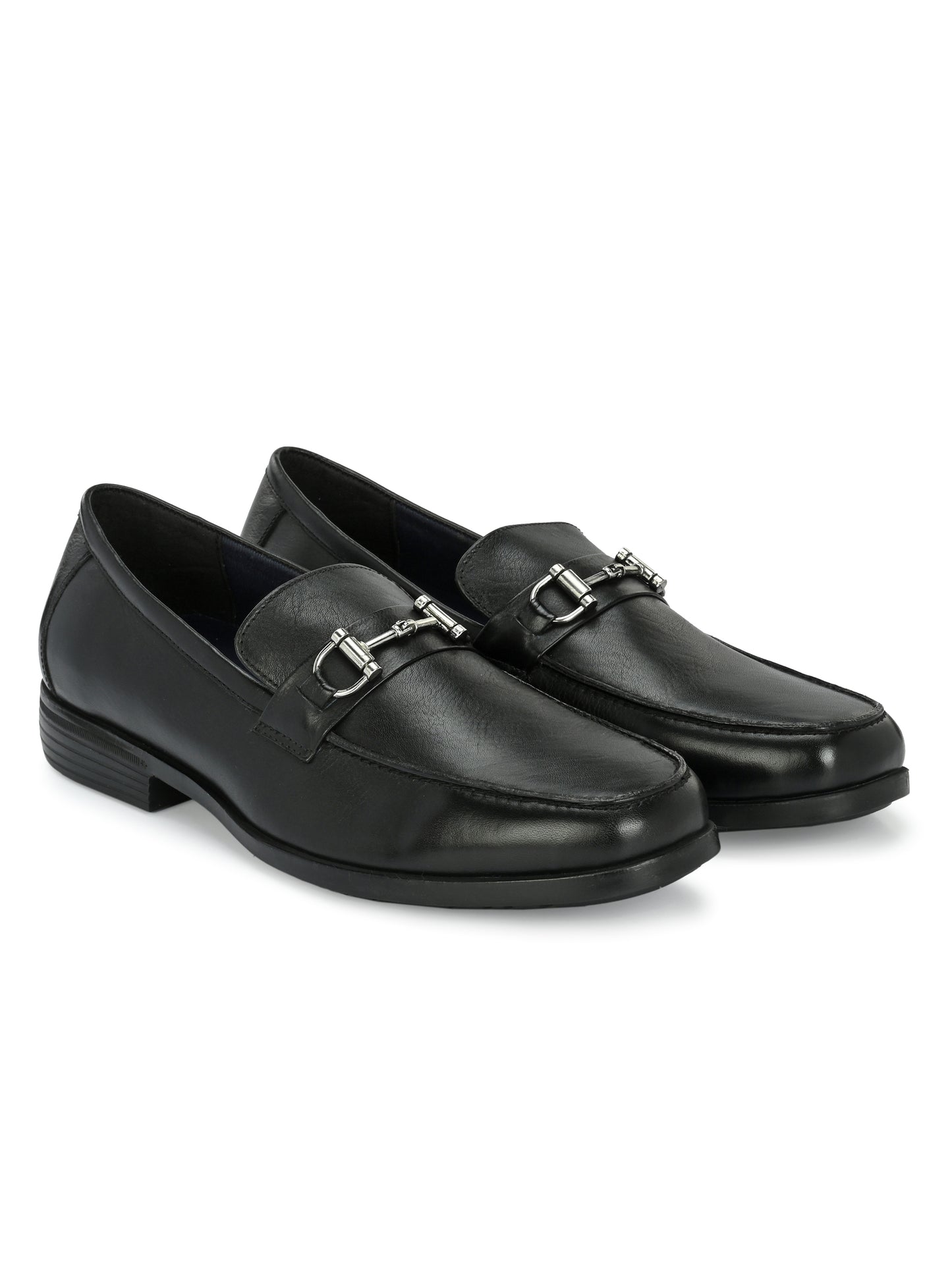 Zane Black Formal Slip-on Shoes For Men