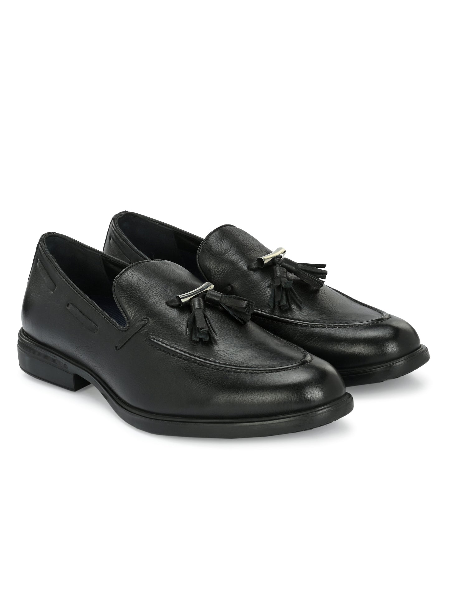 Gage Black Formal Slip-on Shoes For Men