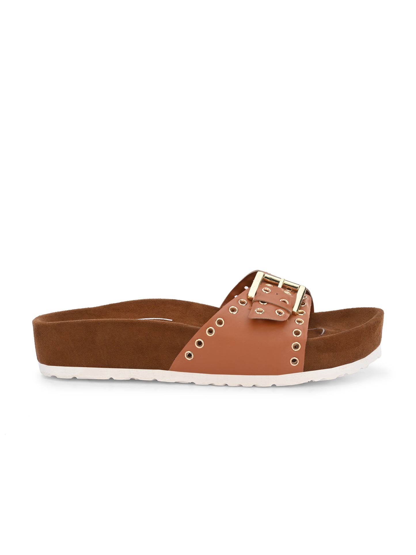 Mia Tan Orthopedic Sliders For Women