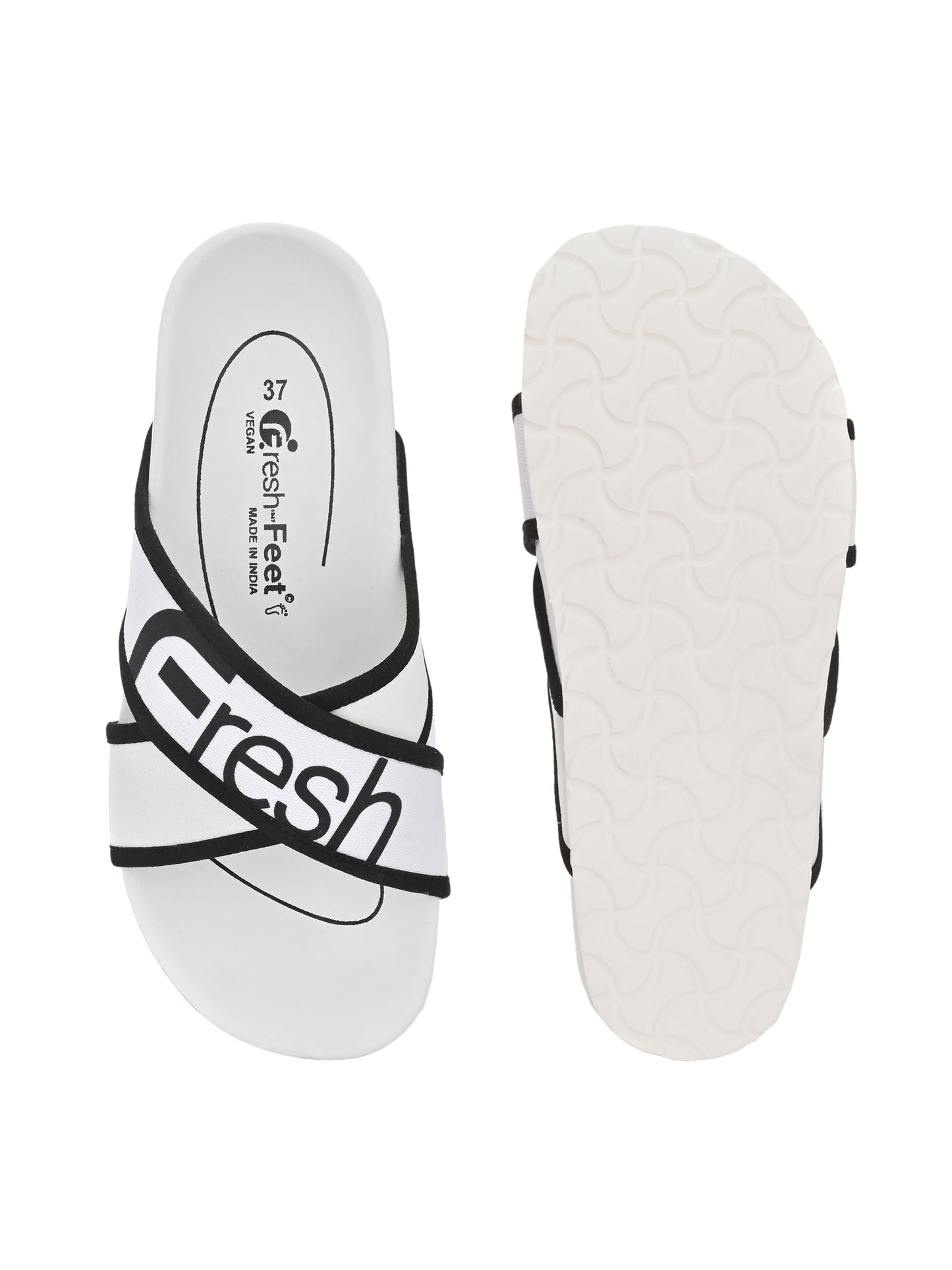 Erin White Ladies Slider For Women