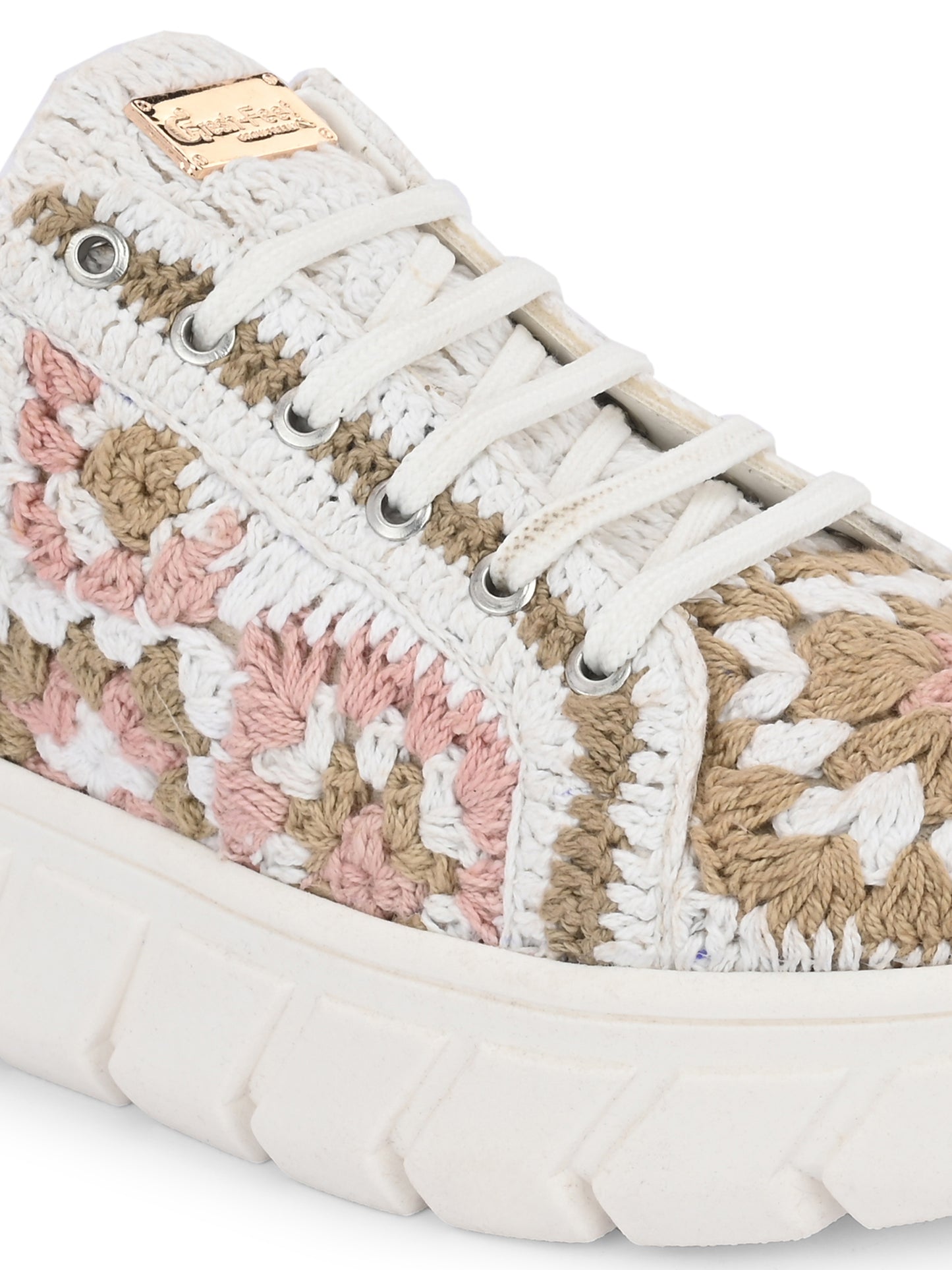 Austria Pink White Gold Shoes For Women