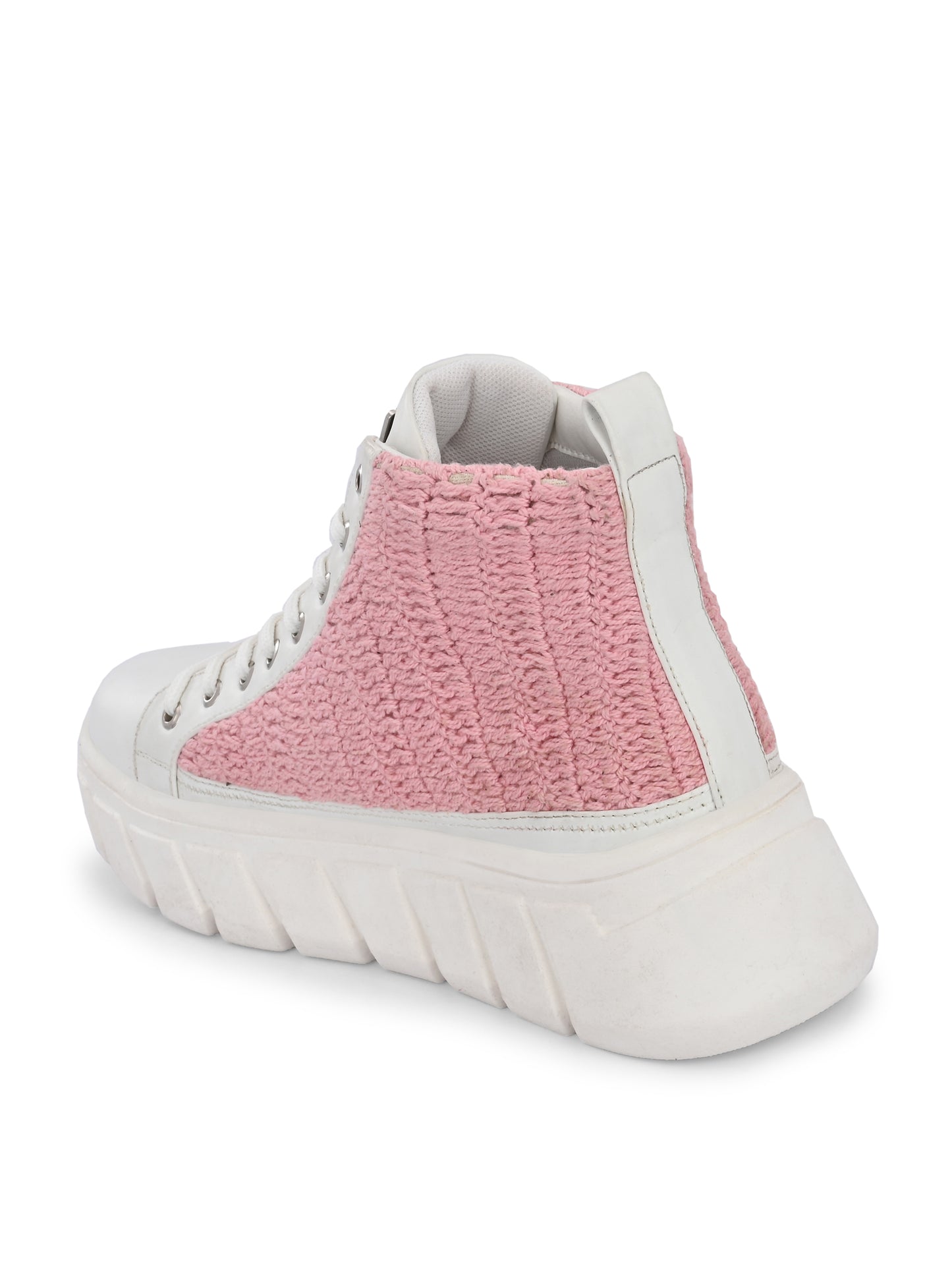 Senorita Pink White Shoes For Women