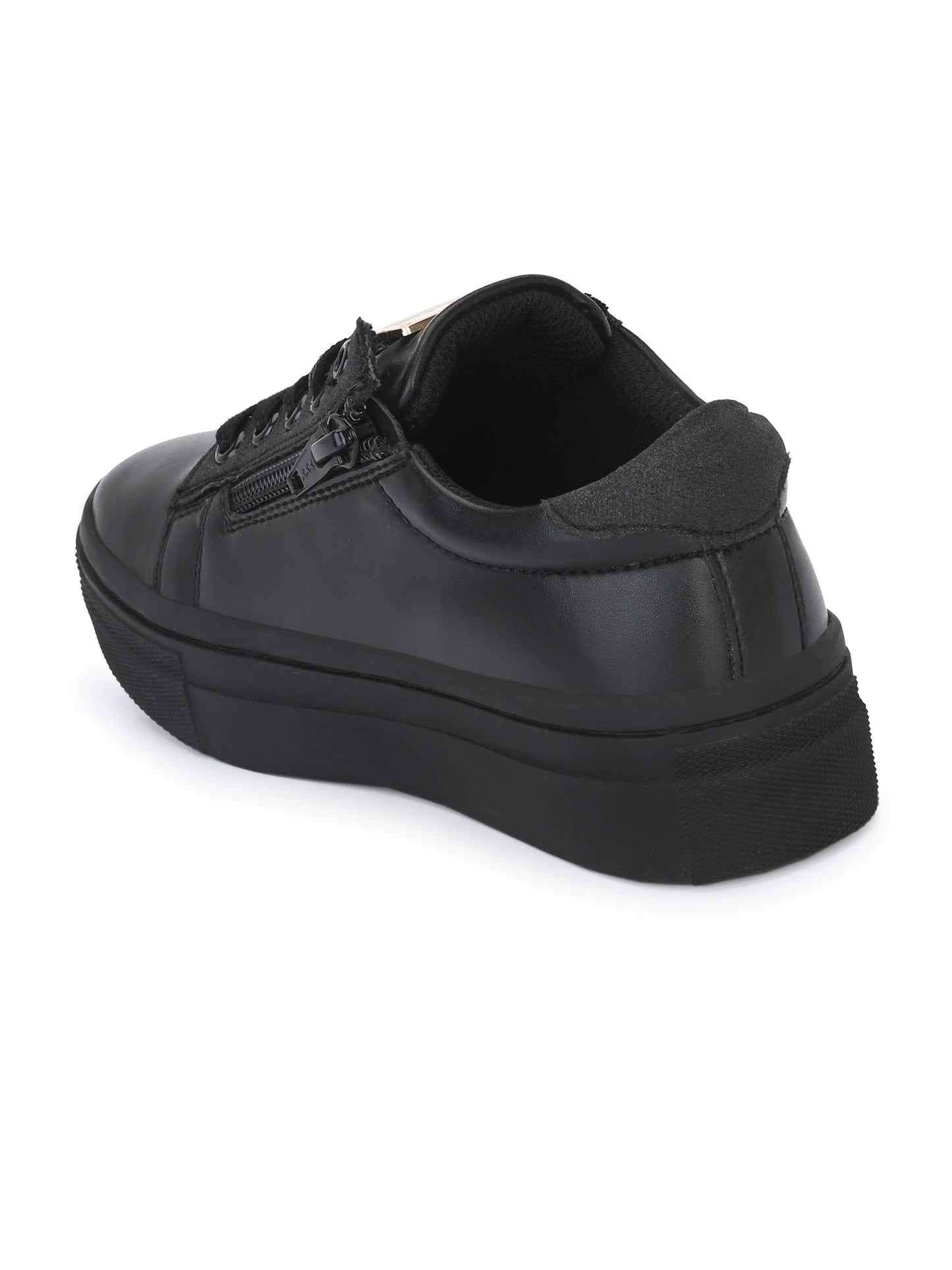 Nice Black Dual Size technology Shoes for Kids