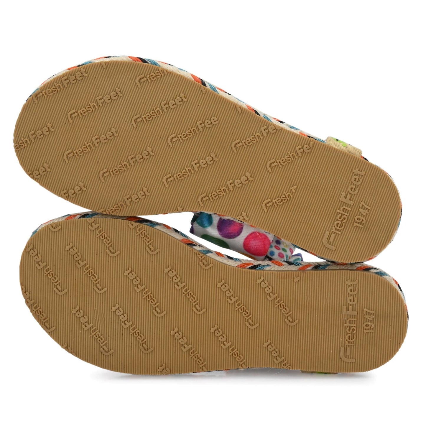 Cinderella Bubble Print Yoga Mat Sandals for Kids