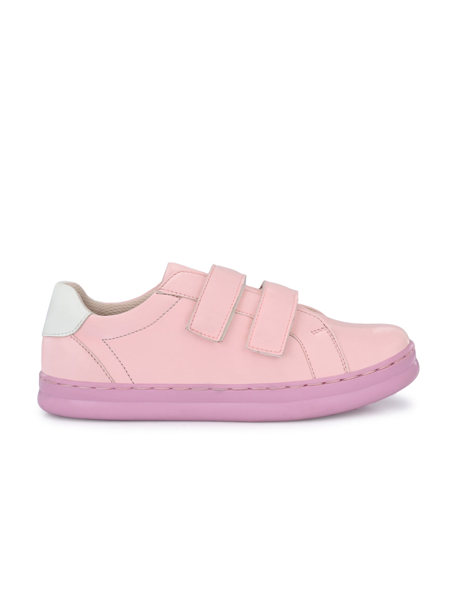 Chloe Pink Dual Size Technology Sneakers for Kids