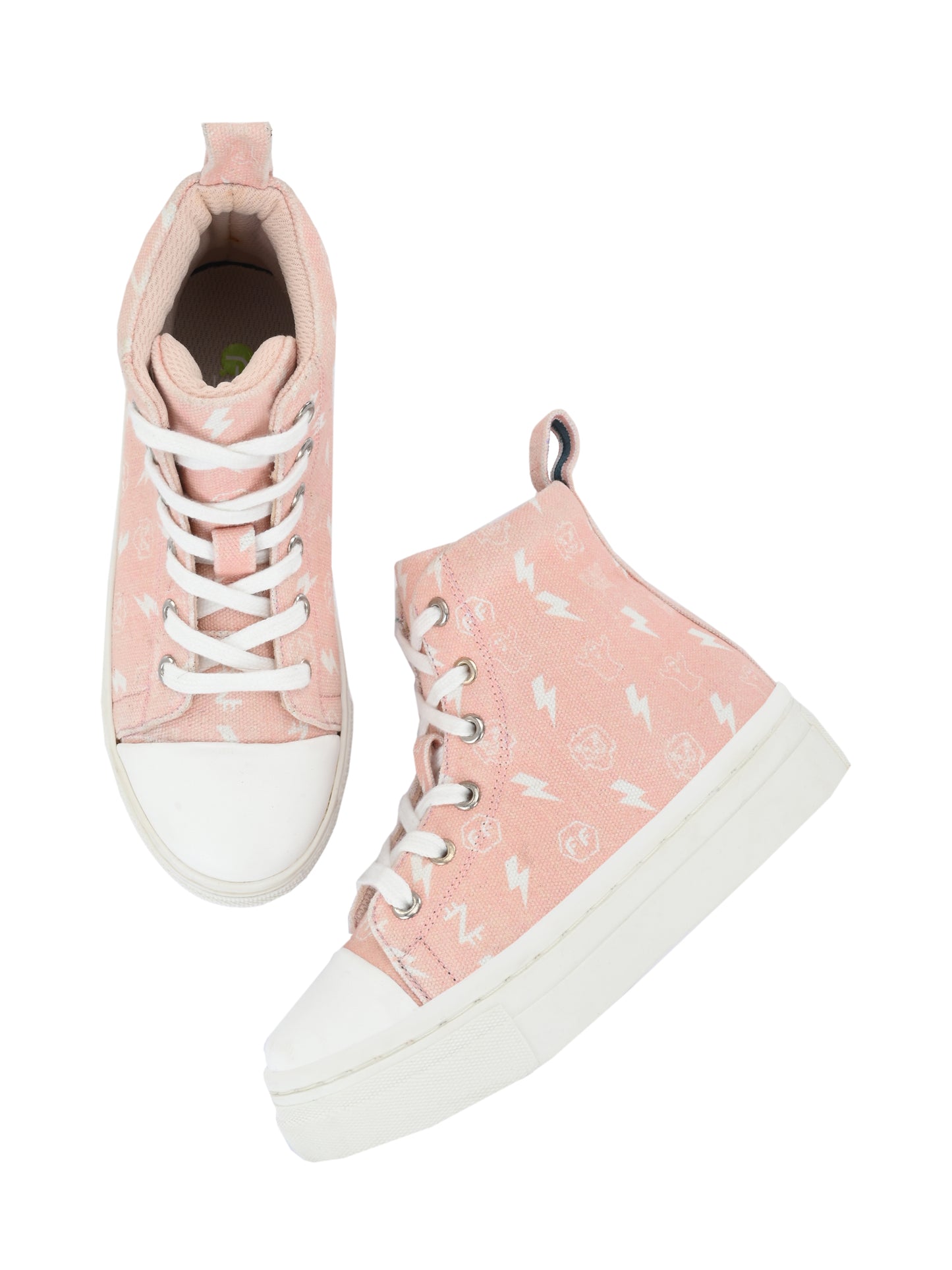 Ninja Pink Dual Size technology Shoes for Kids