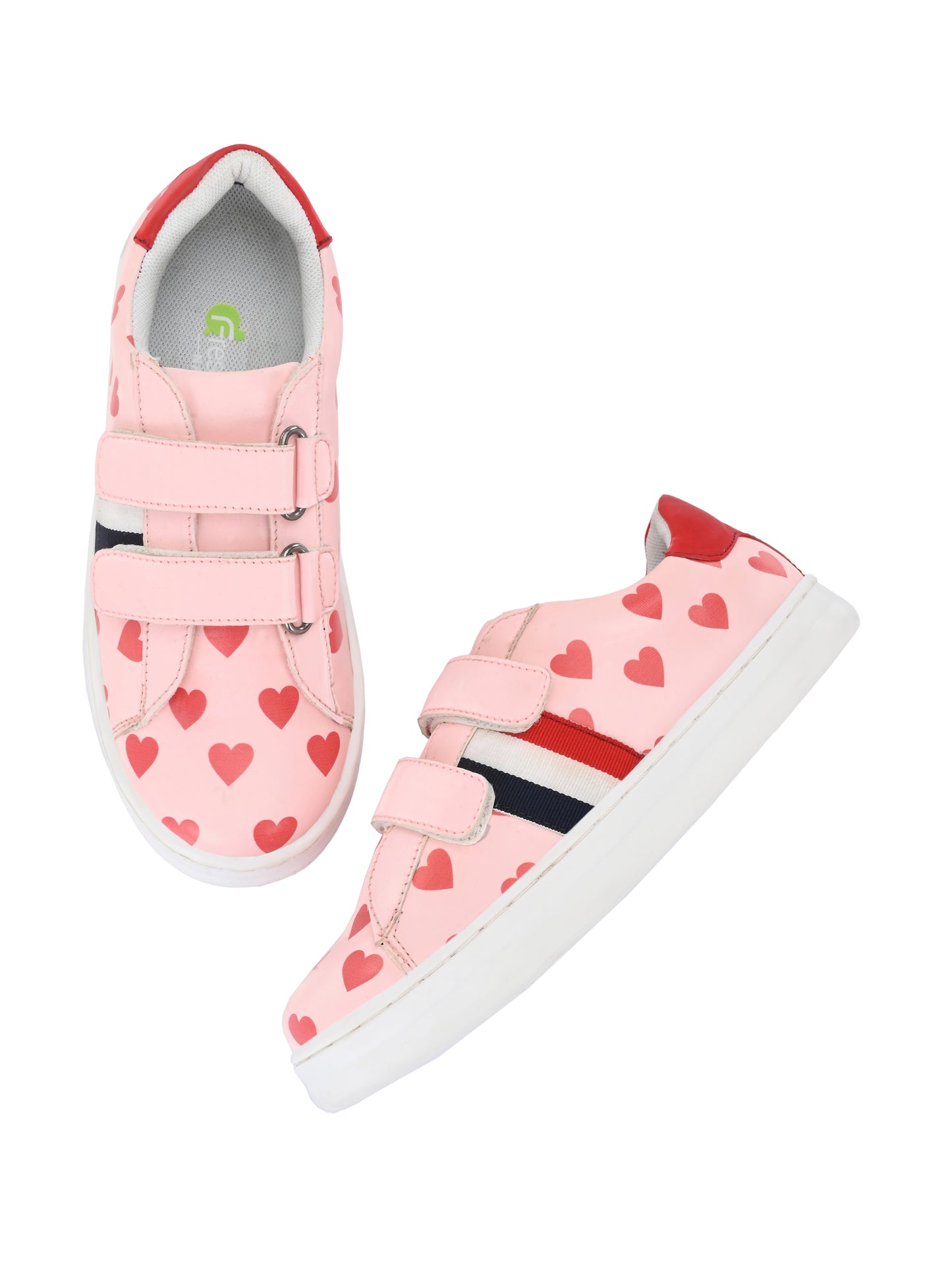 Charlotte Pink Dual Size Technology Sneakers for Kids
