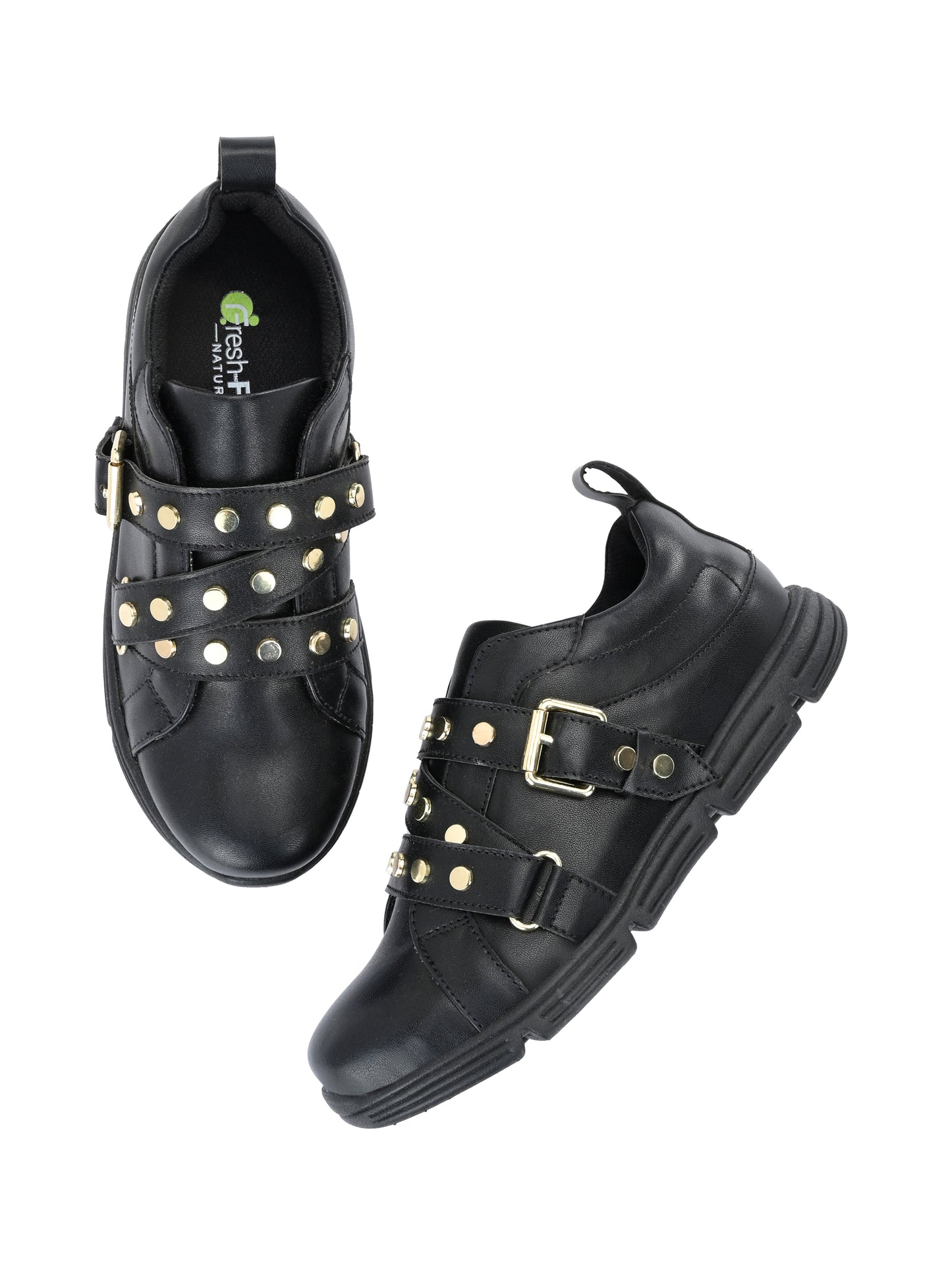 James Black Dual Size Technology Sneakers for Kids