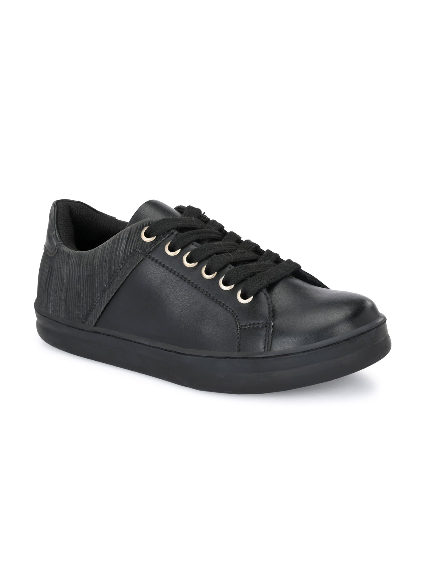 Camila Black Dual Size Technology Sneakers for Kids