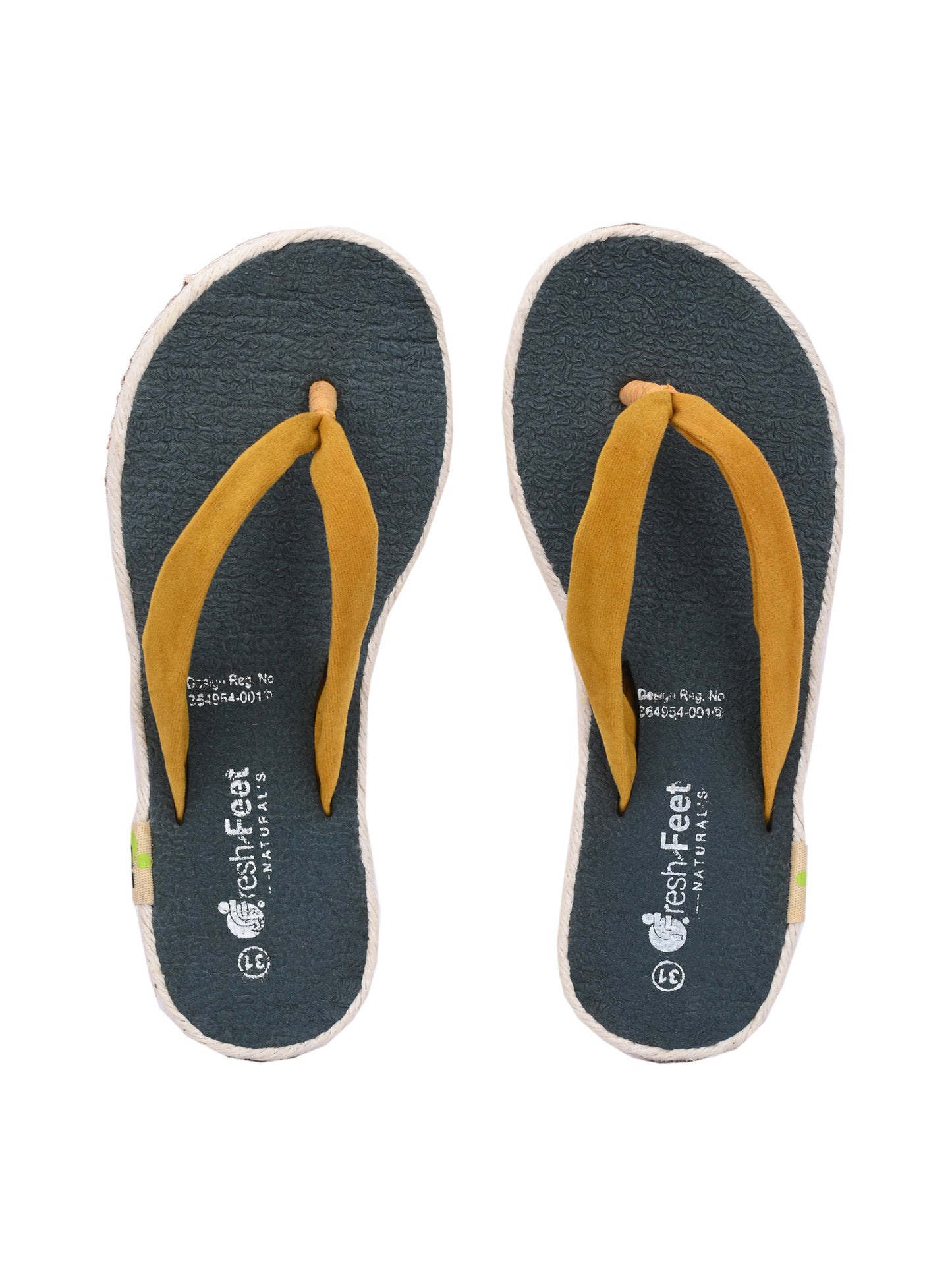 Galaxy Yellow Comfy Sandals for Kids