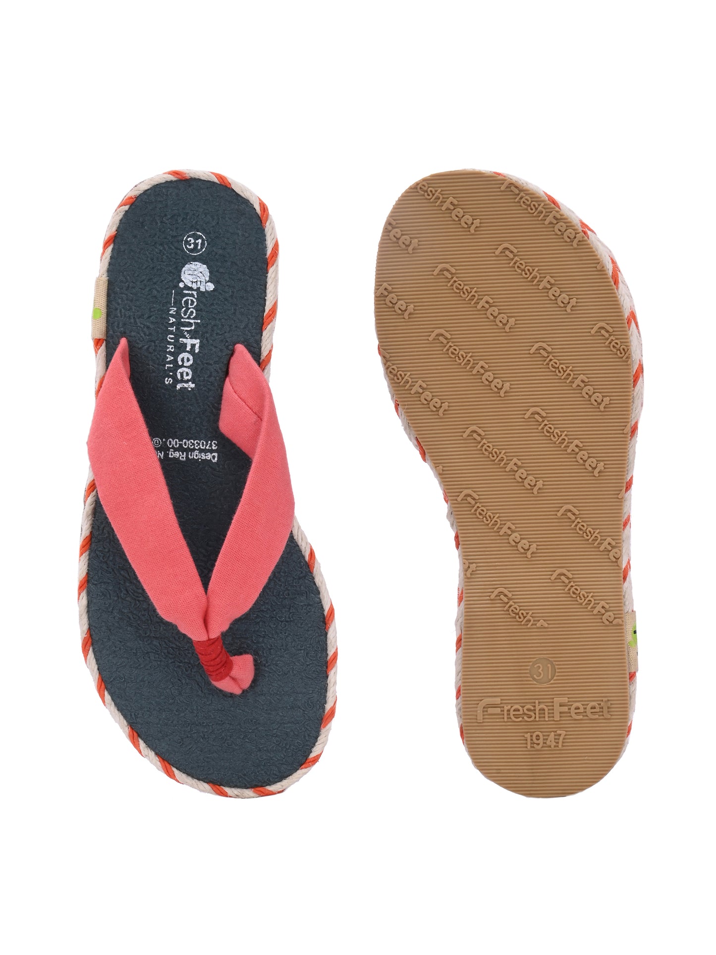 Galaxy Coral Comfy Sandals for Kids