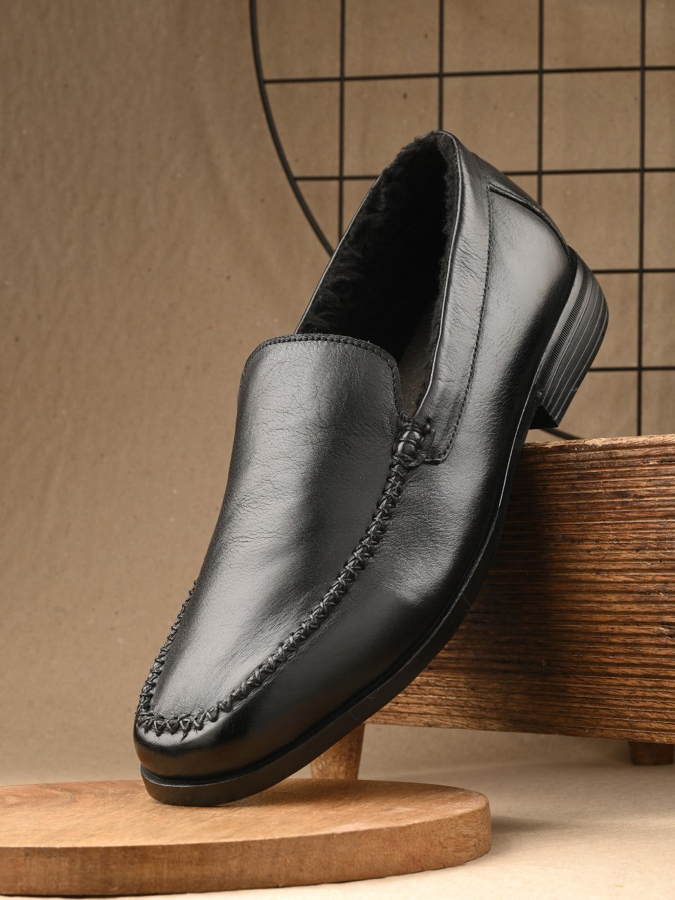 Dante Black Formal Shoes For Men
