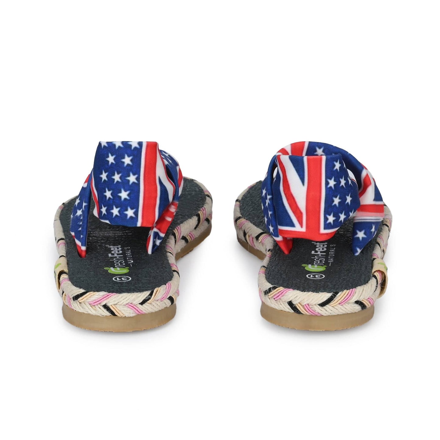 Cinderella American Print Yoga Mat Sandals for Kids