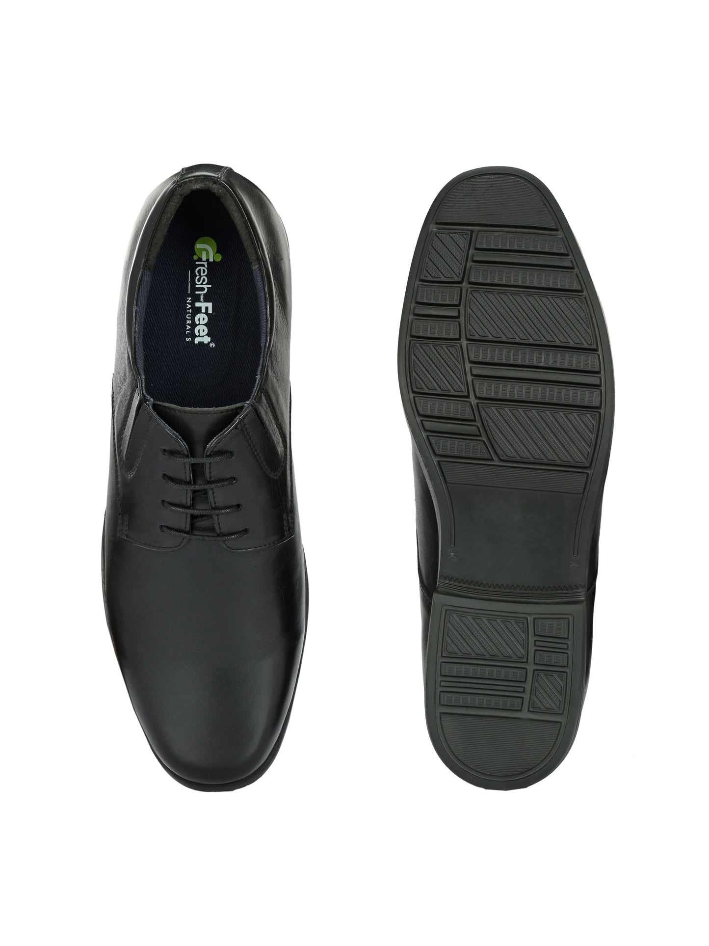 Arden Black Formal Lace-up Shoes For Men