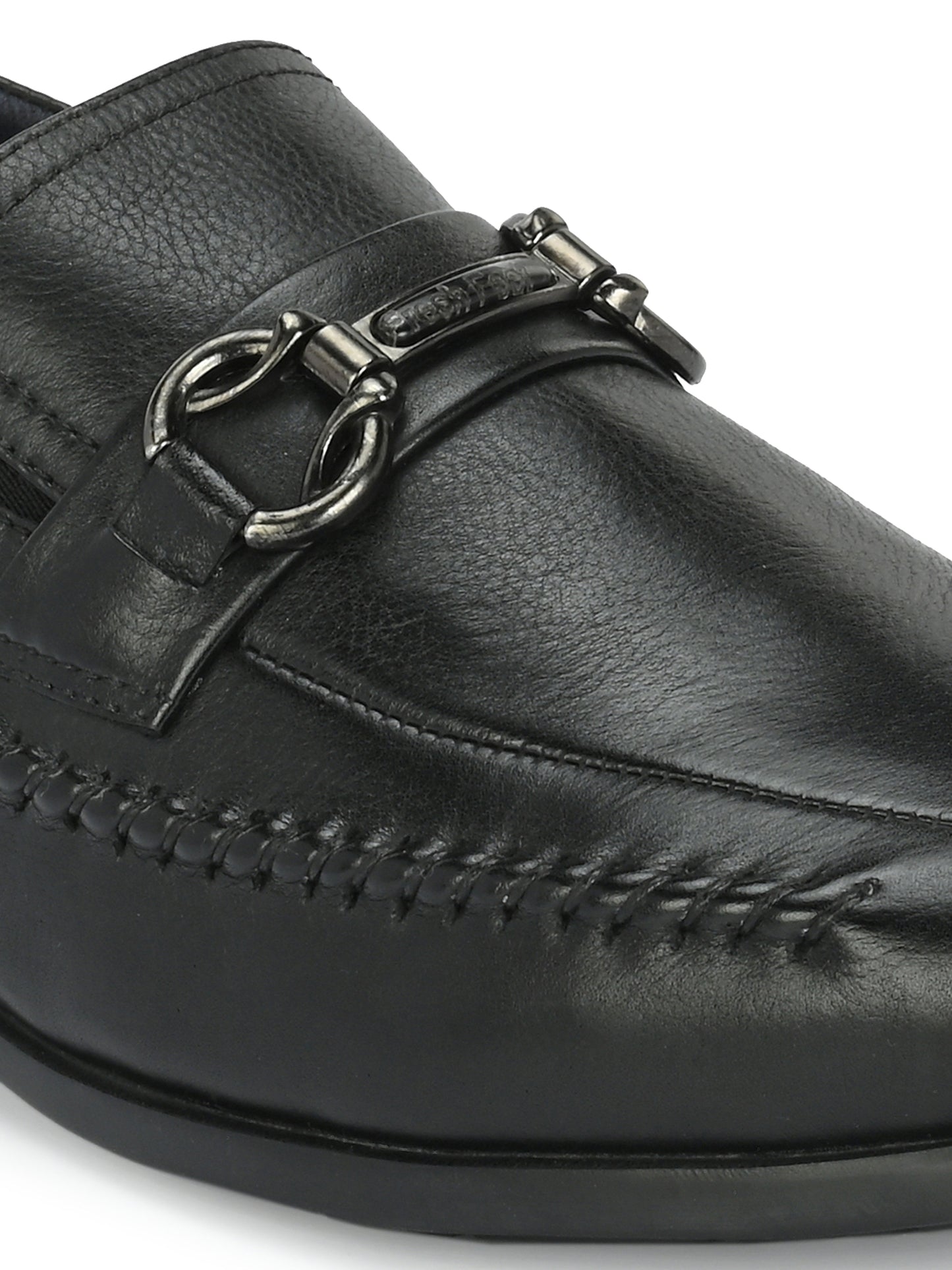 Jace Black Formal Slip-on Shoes For Men