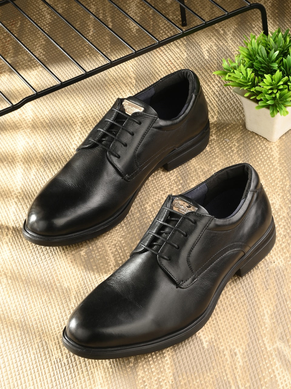 Kane Black Formal Shoes For Men