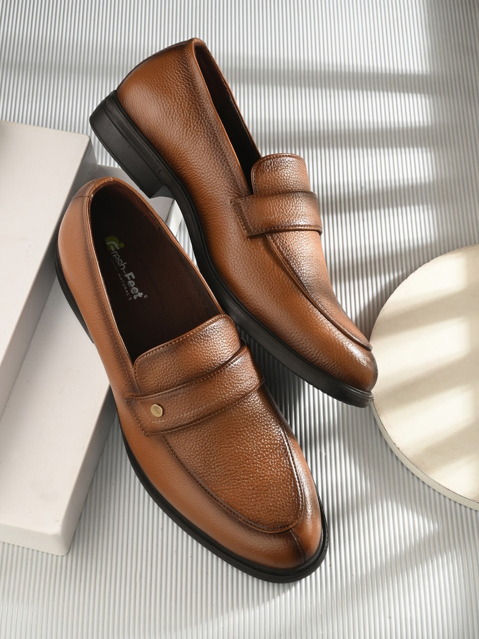 Milo Tan Formal Shoes For Men