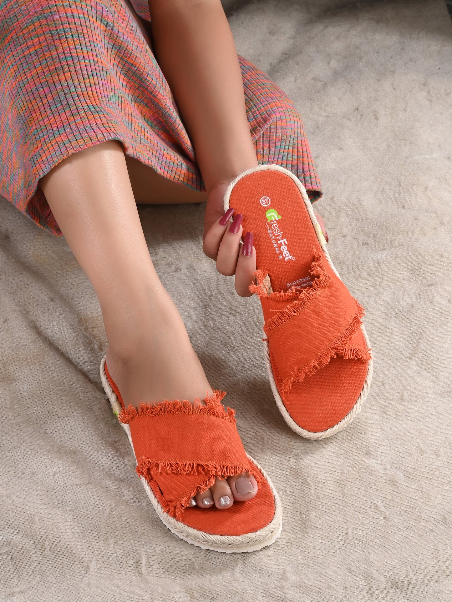 Best Mithali Rust Dr. Slippers for Women