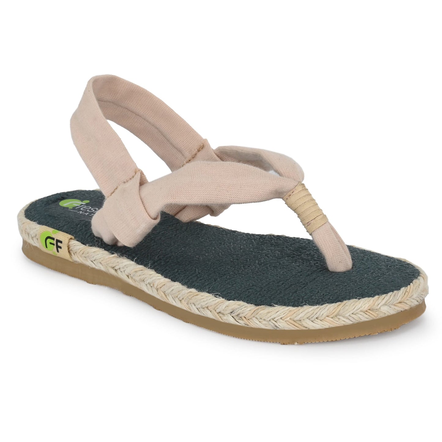 Alexa Cream Yoga Mat Sandals for Kids - Fresh Feet