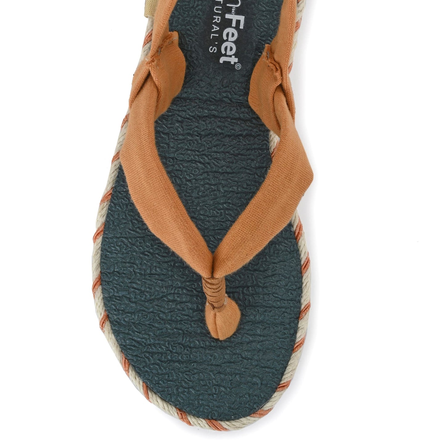 Alexa Tan Yoga Mat Sandals for Kids - Fresh Feet