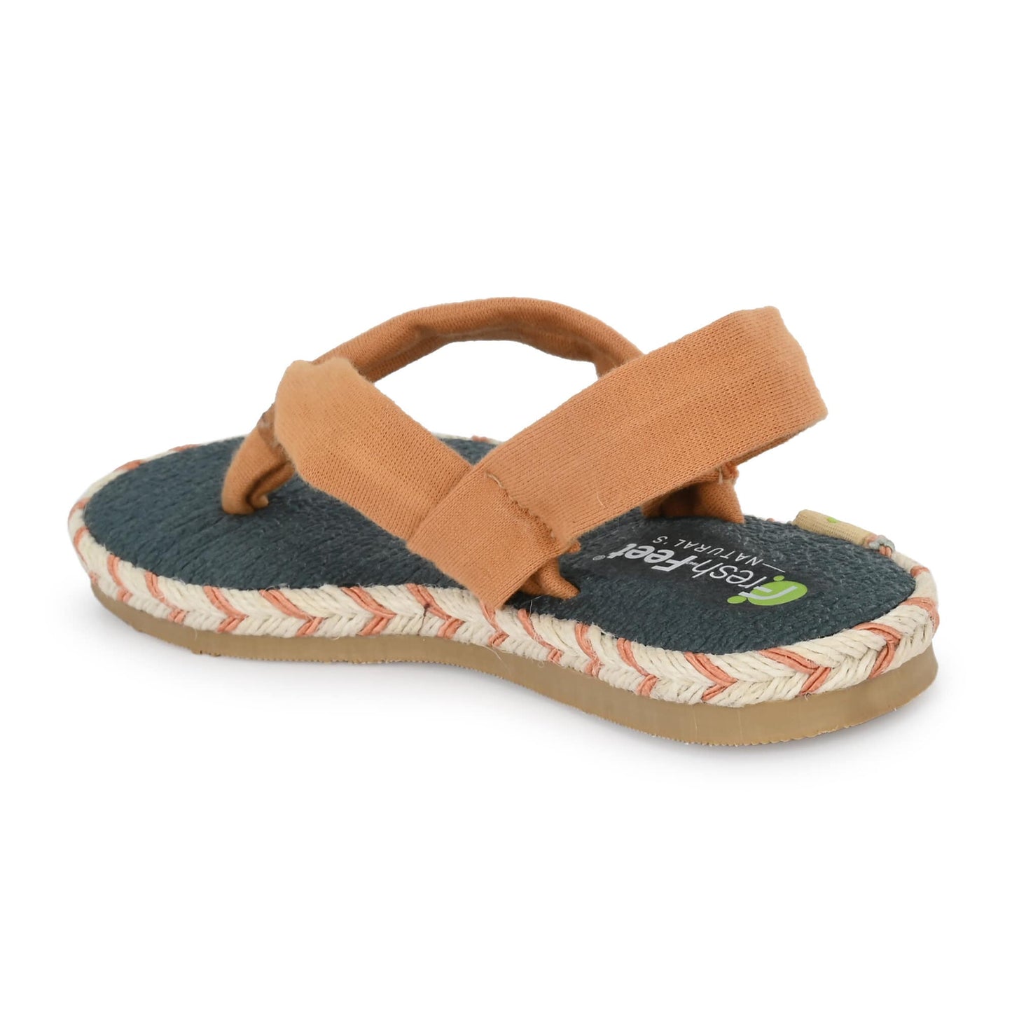Alexa Tan Yoga Mat Sandals for Kids - Fresh Feet