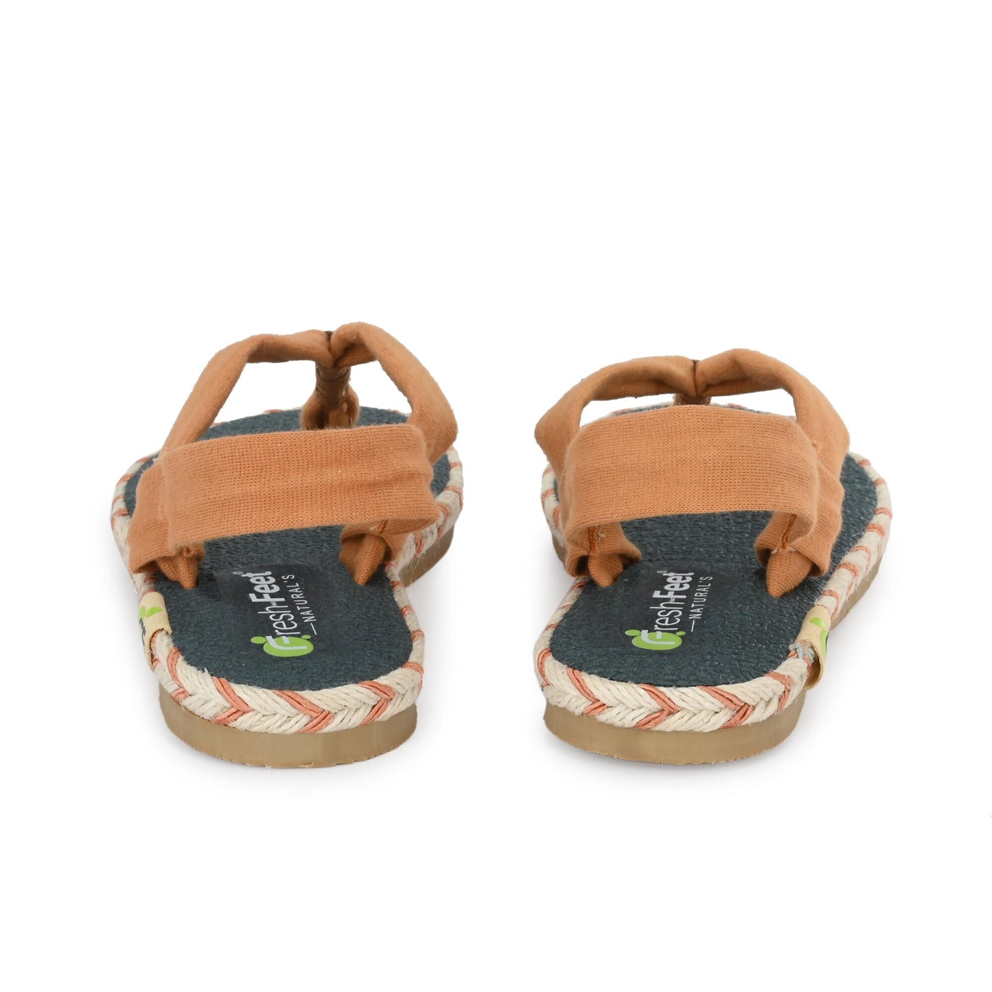Alexa Tan Yoga Mat Sandals for Kids - Fresh Feet