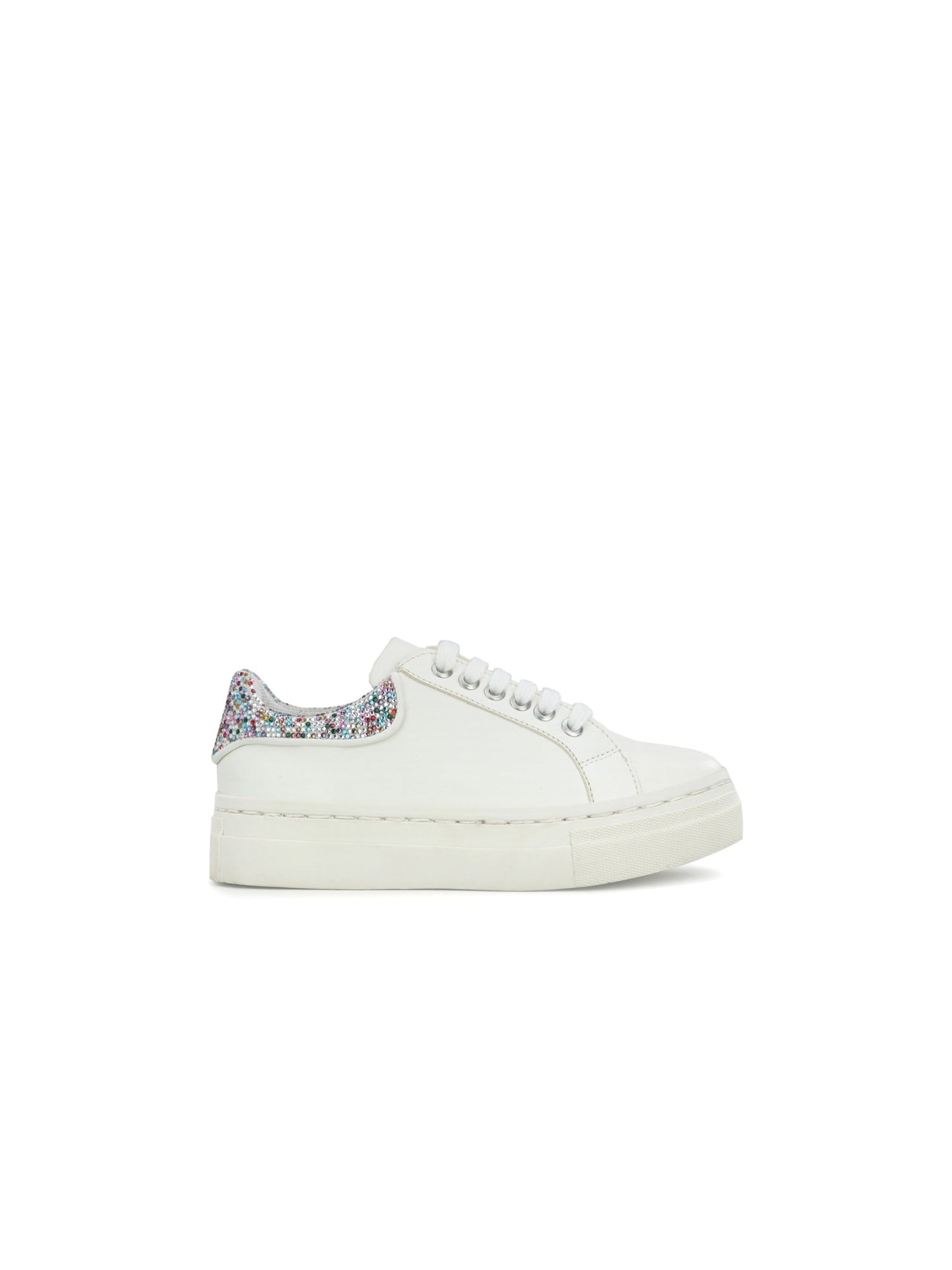Alya White Dual Size technology Shoes for Kids - Fresh Feet