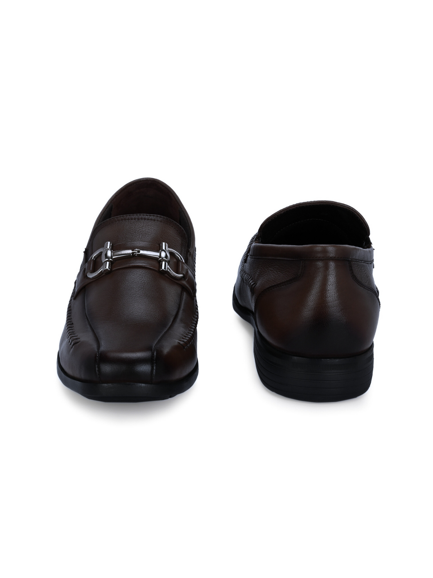 Jace Brown Formal Slip-on Shoes For Men