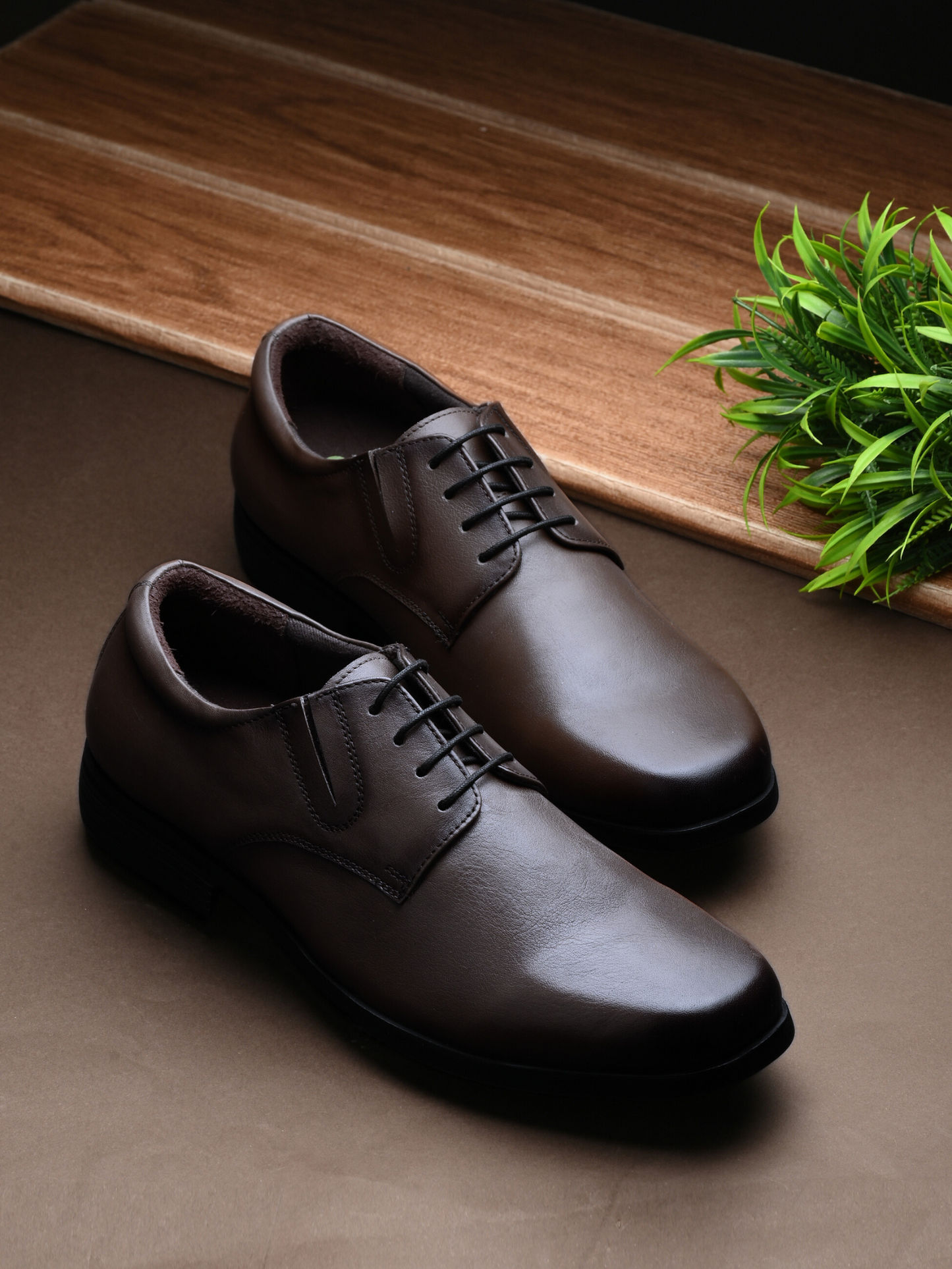 Arden Brown Formal Lace-up Shoes For Men