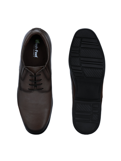 Arden Brown Formal Lace-up Shoes For Men