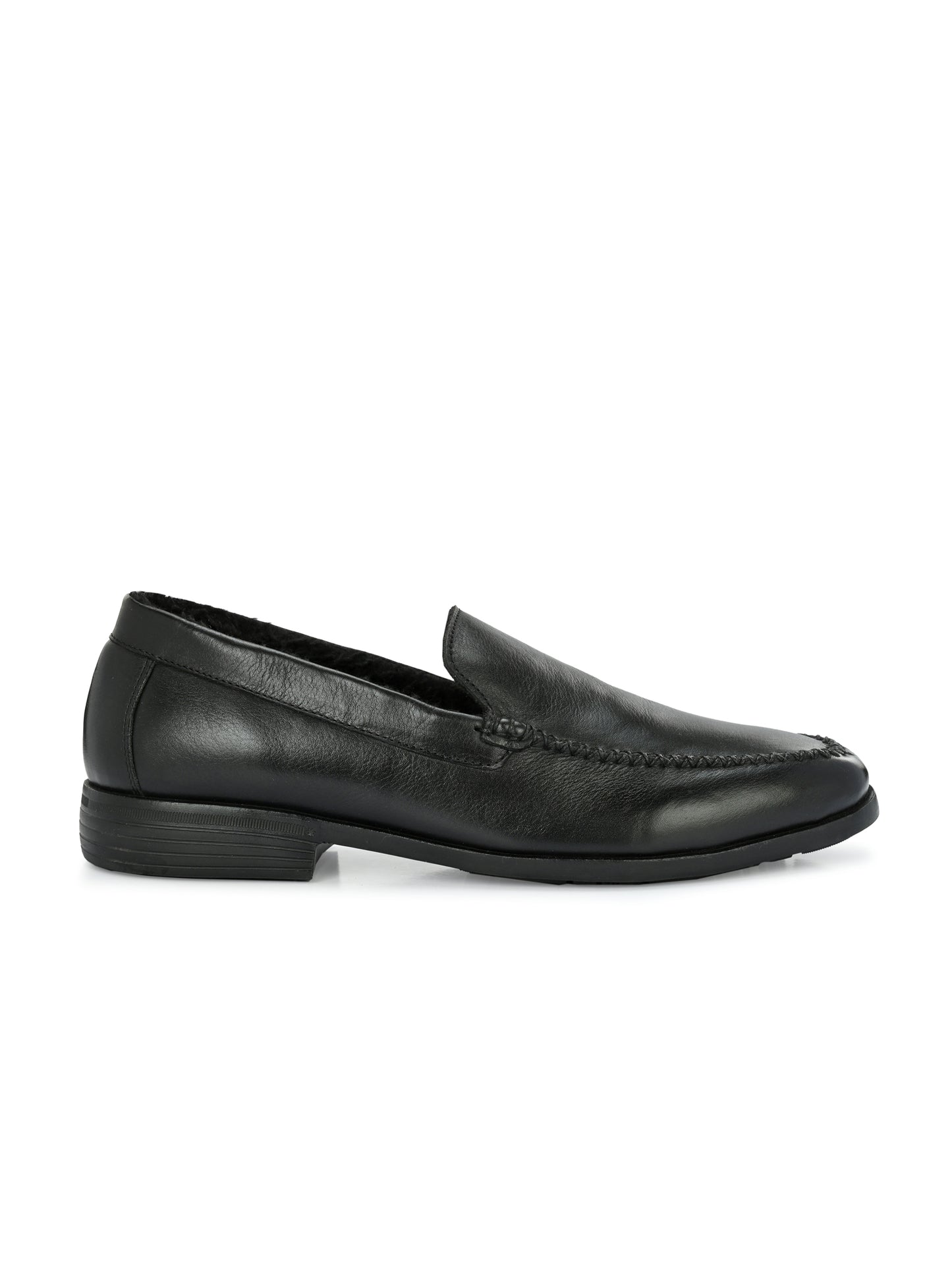 Dante Black Formal Slip-on Shoes For Men