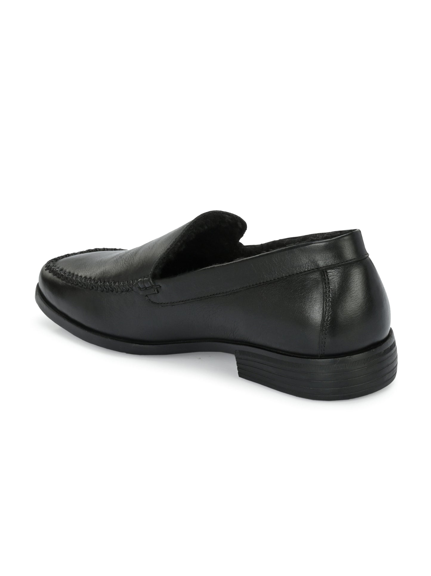 Dante Black Formal Slip-on Shoes For Men