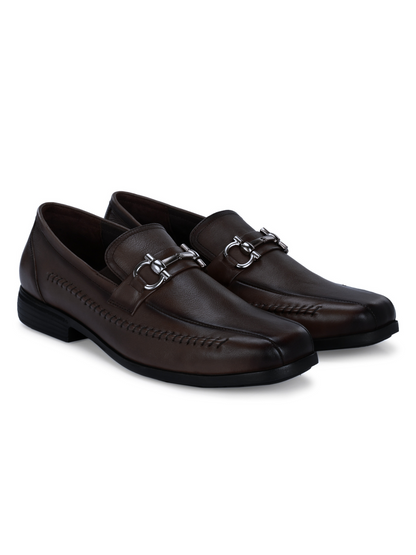 Jace Brown Formal Slip-on Shoes For Men