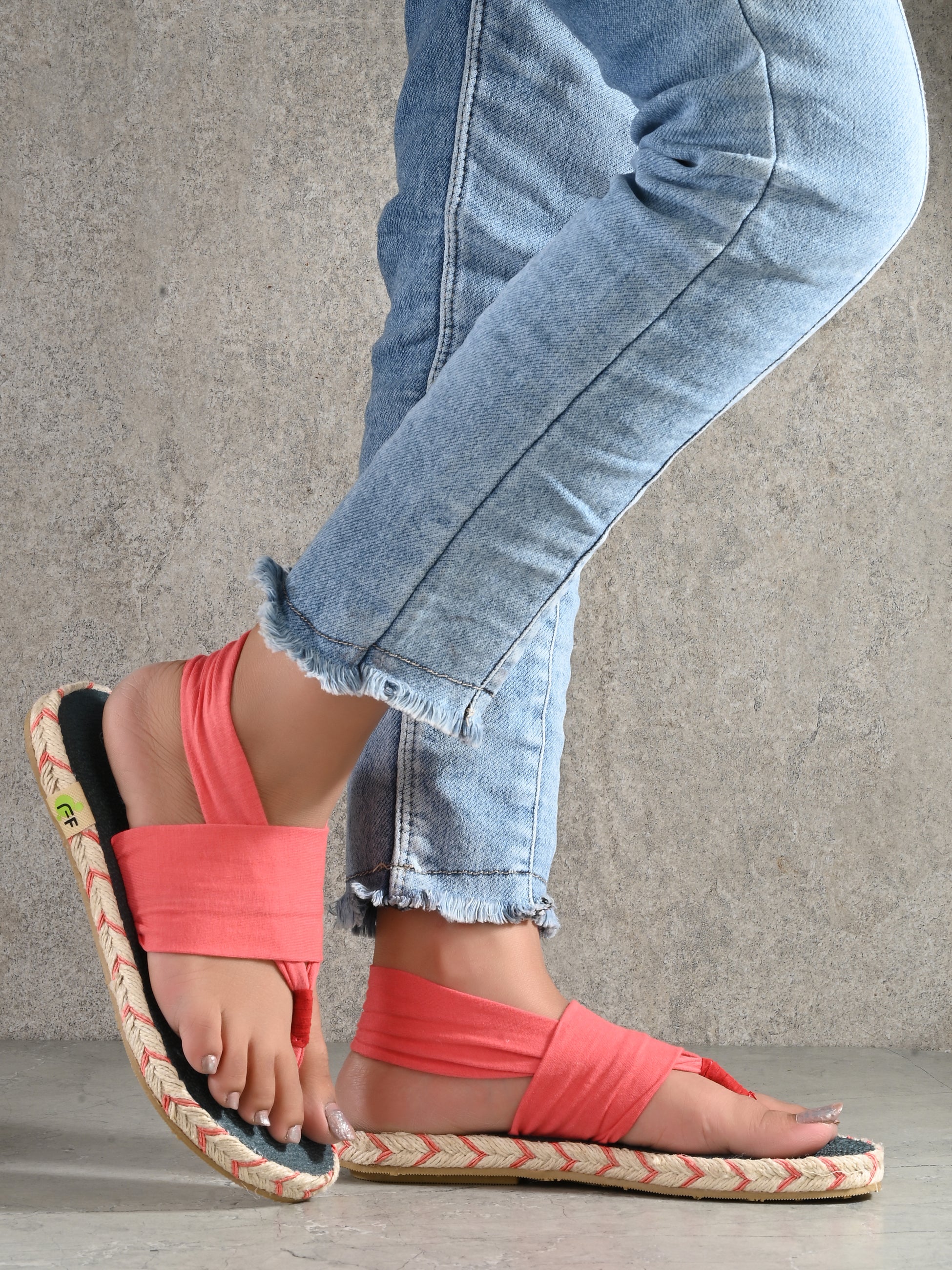 Coral slippers store
