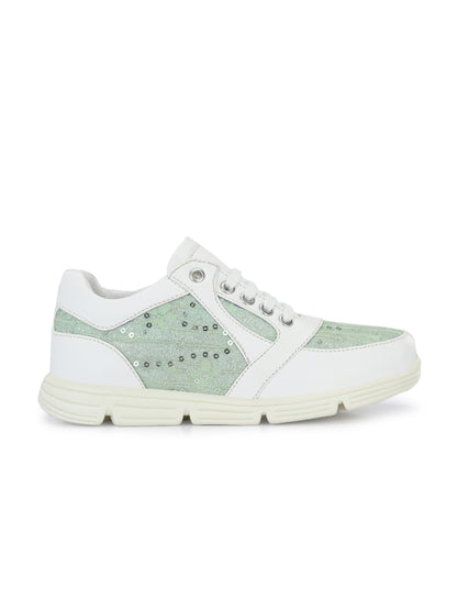 Julian Green White Sneakers for Kids