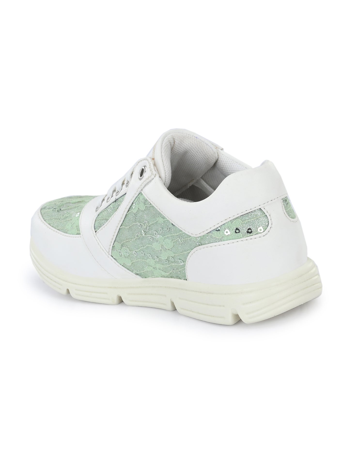 Julian Green White Sneakers for Kids