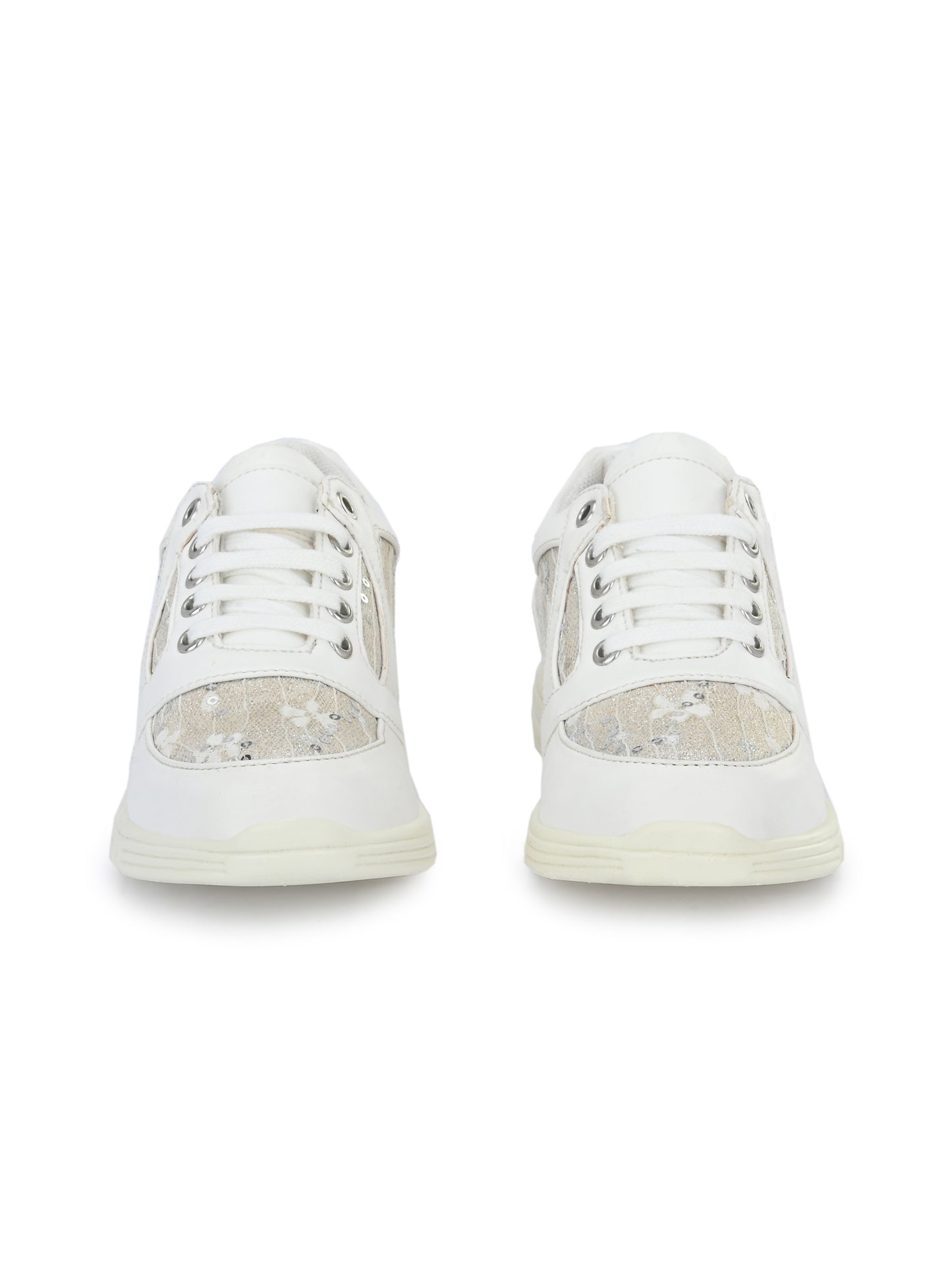 Julian White Sneakers for Girls