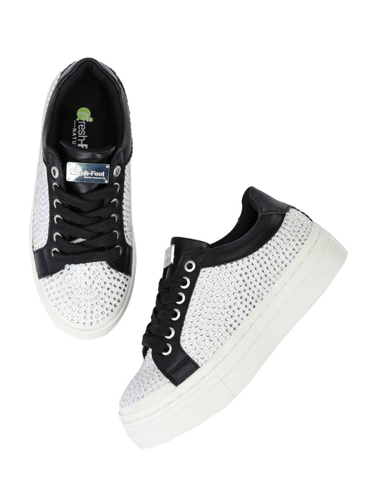 Nora Black Shoes for Kids