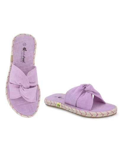 Brushed Purple Sandals for Women
