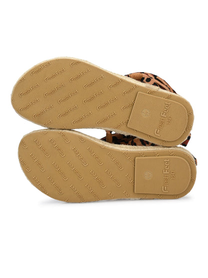 Best Saina Leopard Print Dr. Slippers For Women - Comfort & Style Combined