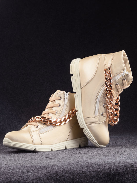 Joseph Gold Sneakers for Kids