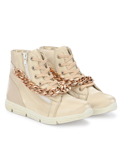 Joseph Gold Sneakers for Kids