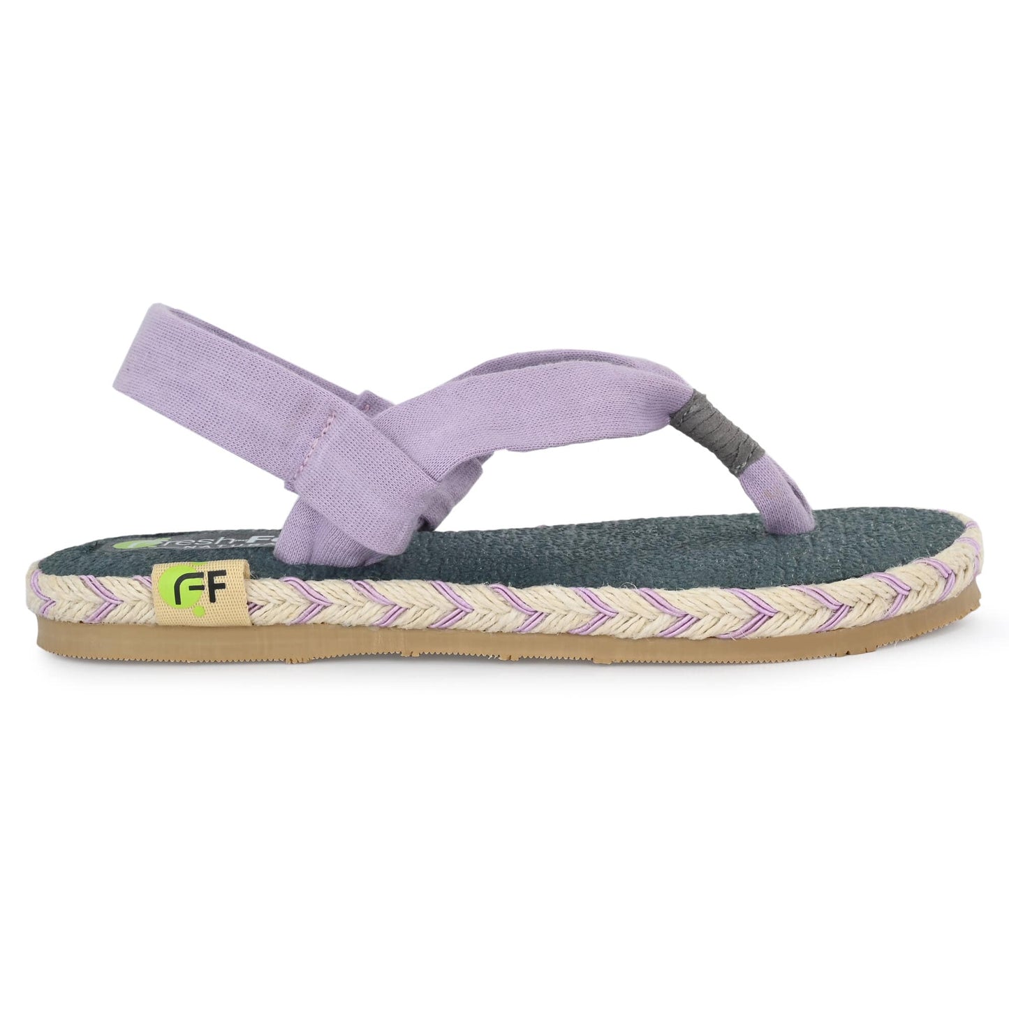 Alexa Light Purple Yoga Mat Sandals for Kids