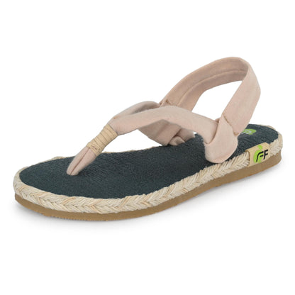 Alexa Cream Yoga Mat Sandals for Kids