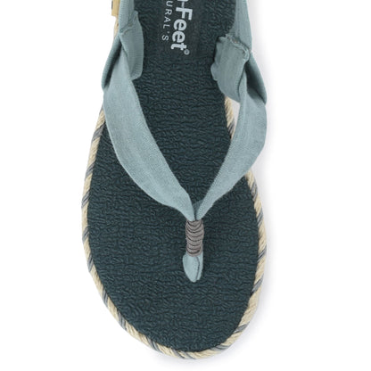 Alexa Light Blue Comfy Sandals for Kids