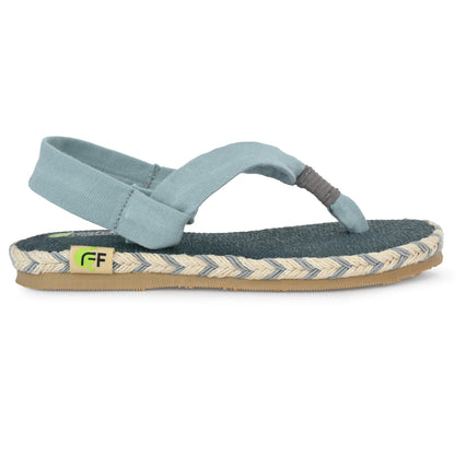 Alexa Light Blue Comfy Sandals for Kids