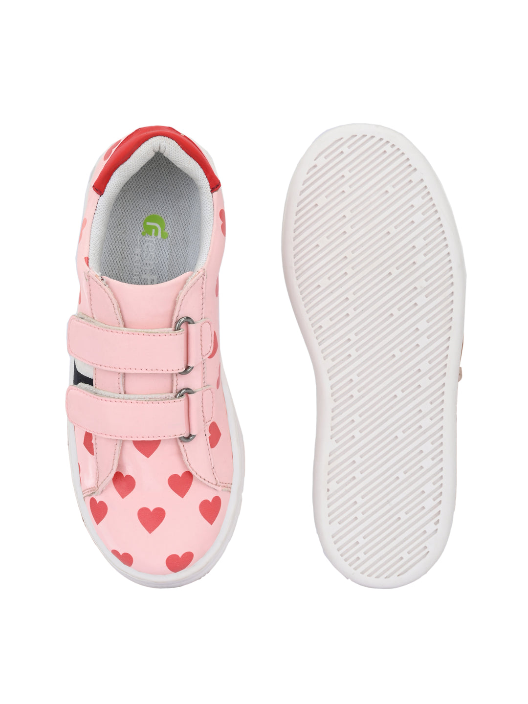 Charlotte Pink Dual Size Technology Sneakers for Kids