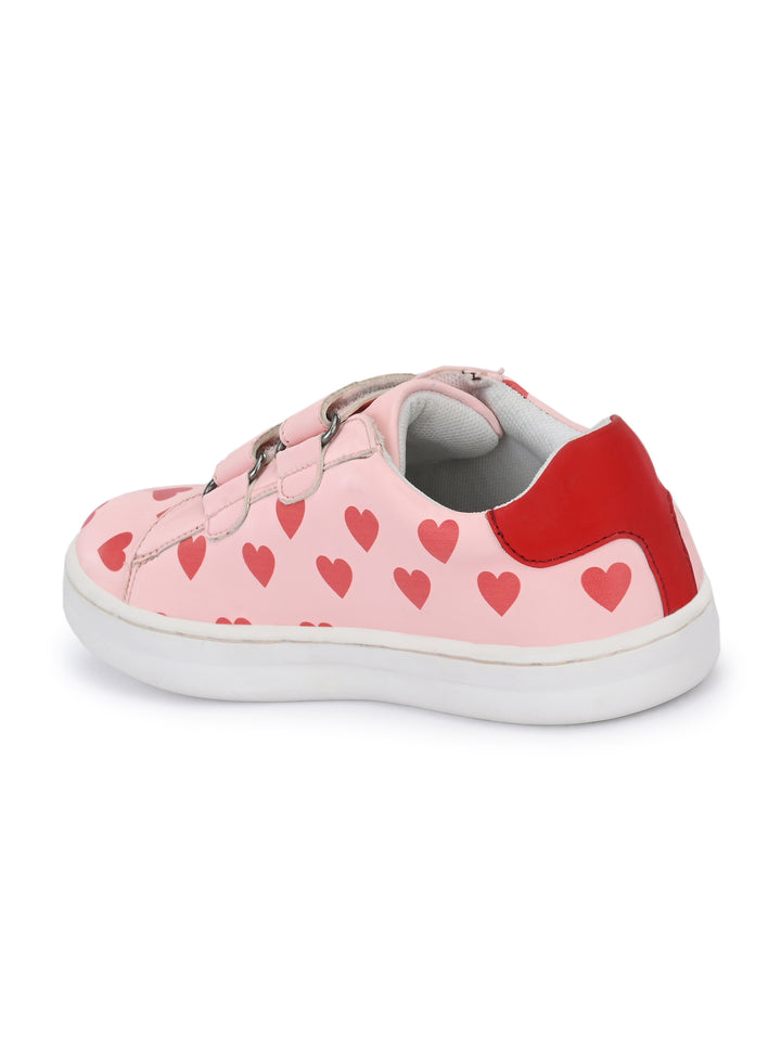 Charlotte Pink Dual Size Technology Sneakers for Kids