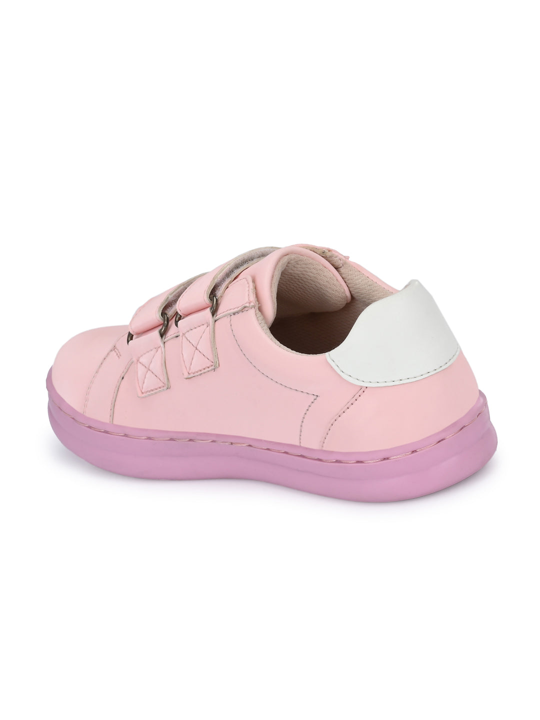 Chloe Pink Dual Size Technology Sneakers for Kids